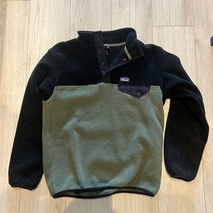 Patagonia Fleece Button Crew Sweater